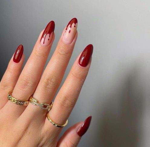 "Tendencias de Otoño: 10 diseños de uñas burgundy para lucir en invierno"