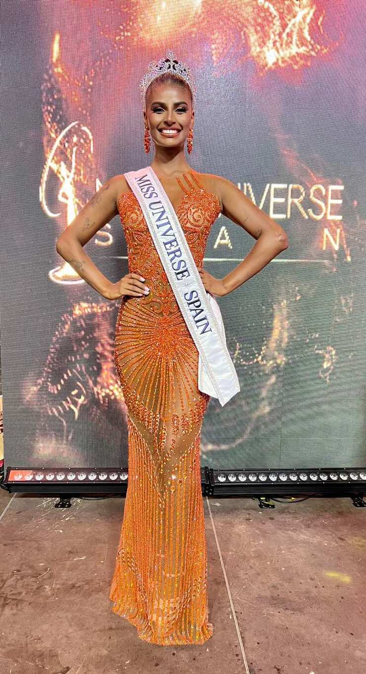 Michelle Jiménez se corona como Miss Universo España 2024 en gala de Guía de Isora