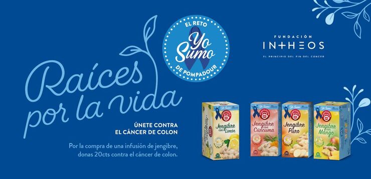 Pompadour y Fundación INTHEOS reciben 69.550€ para la investigación del cáncer colorrectal