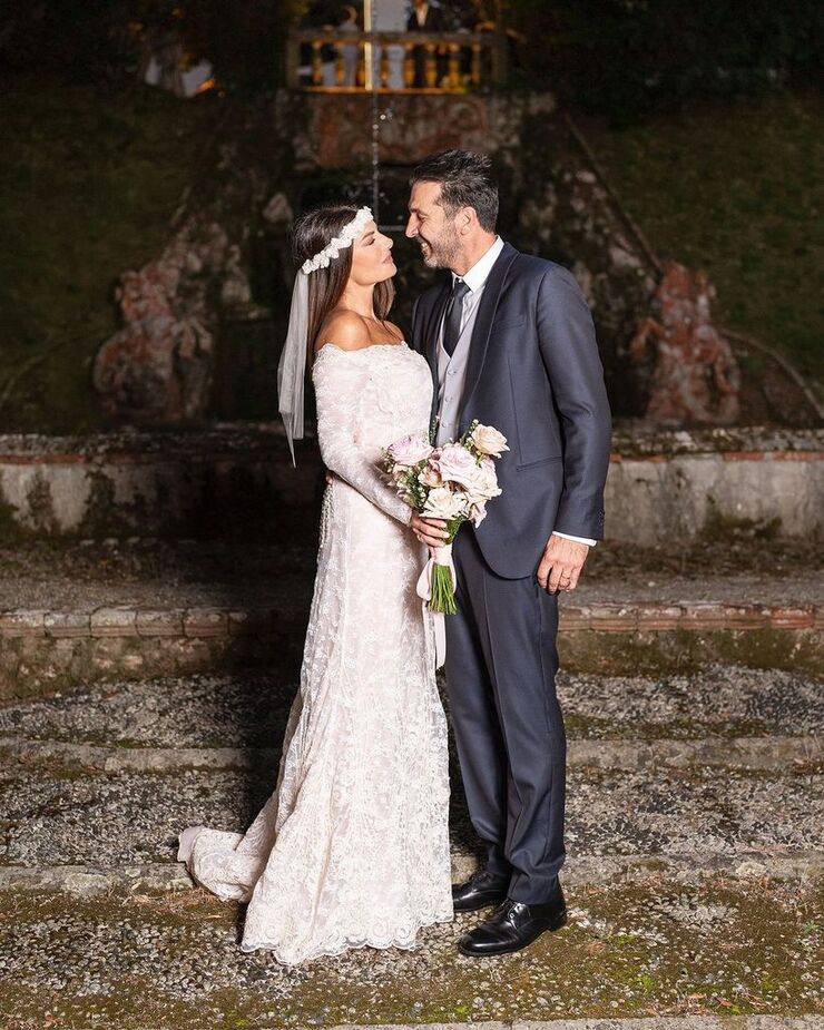 "Boda elegante de Gianluigi Buffon e Ilaria D'Amico en Toscana con estrellas de Hollywood"