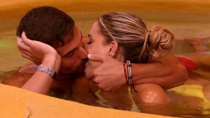 Edi y Violeta protagonizan el primer beso de ‘Gran Hermano 2024’