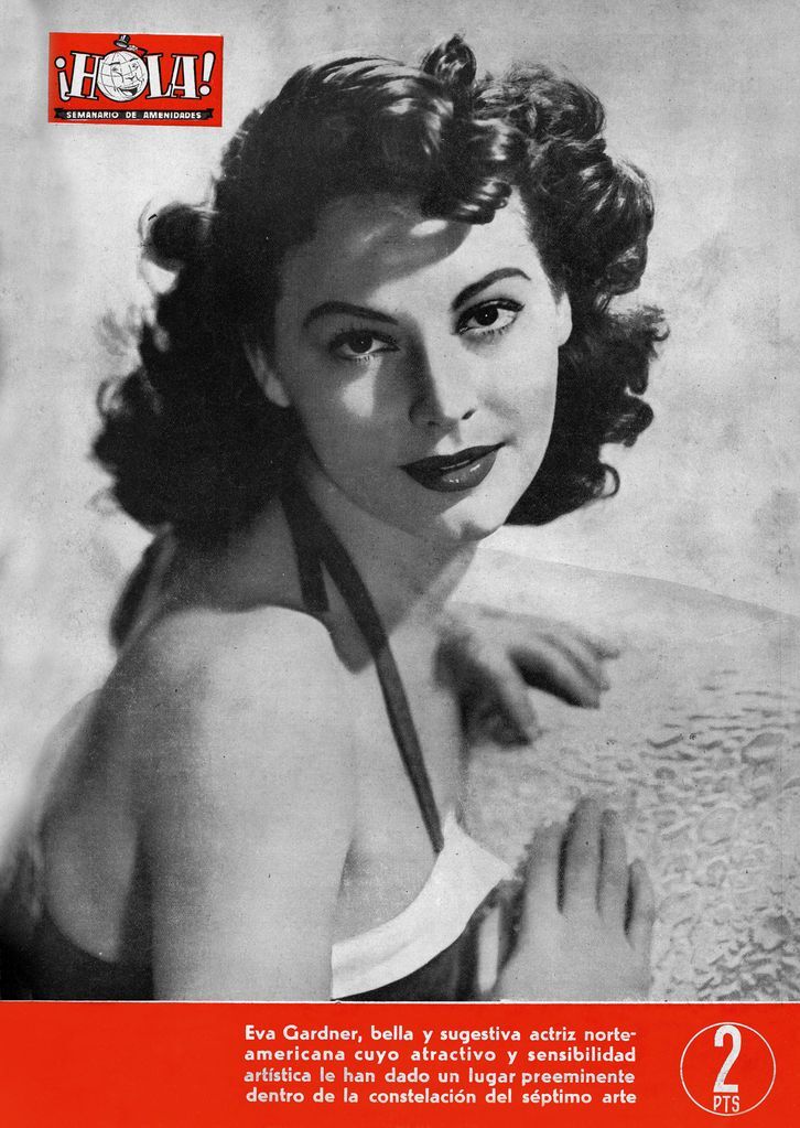 Adriana Ugarte rinde homenaje a Ava Gardner en una emblemática portada de ¡HOLA!