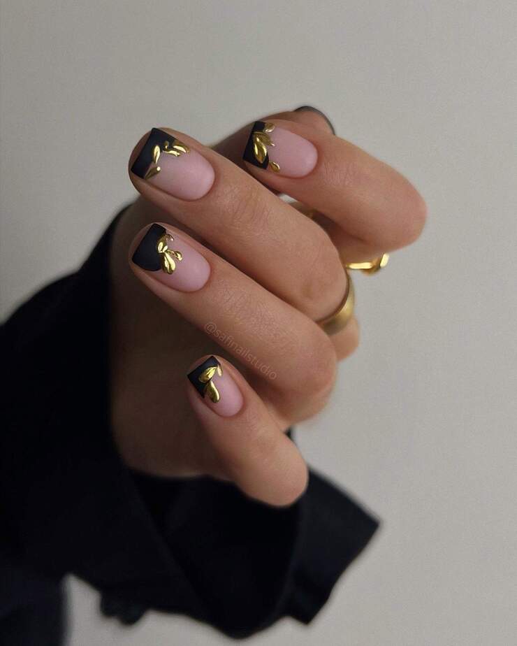 Uñas negras: la tendencia otoñal para una manicura elegante y sofisticada