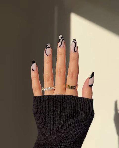 Uñas negras: la tendencia otoñal para una manicura elegante y sofisticada