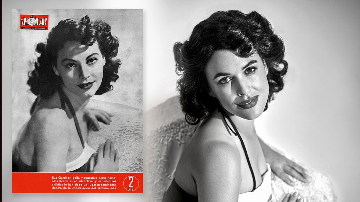 Adriana Ugarte rinde homenaje a Ava Gardner en una emblemática portada de ¡HOLA!