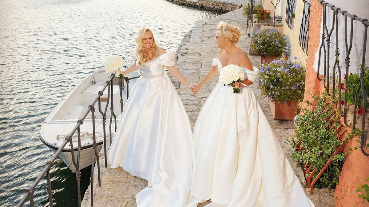 "Boda elegante de Rebel Wilson y Ramona Agruma en el lujoso hotel Cala di Volpe de Cerdeña"