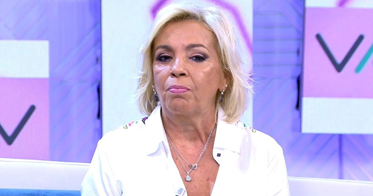 Carmen Borrego y su preocupación por la reveladora entrevista de su hijo José María Almoguera