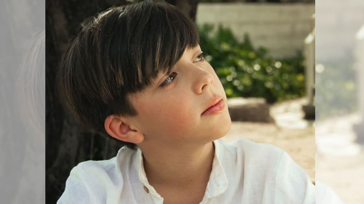 Enzo Gutiérrez, hijo de Guti y Romina, debuta como protagonista en el cortometraje "Raíces"