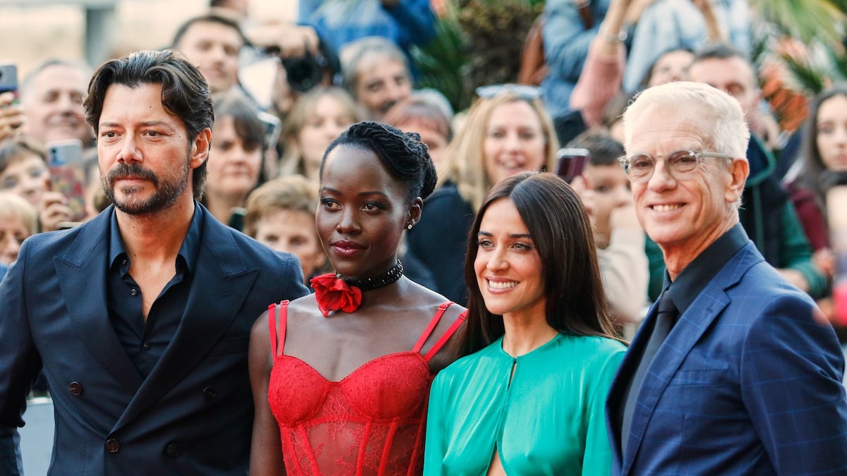 Lupita Nyong’o y Macarena García brillan en la premier de "The Wild Robot" en San Sebastián