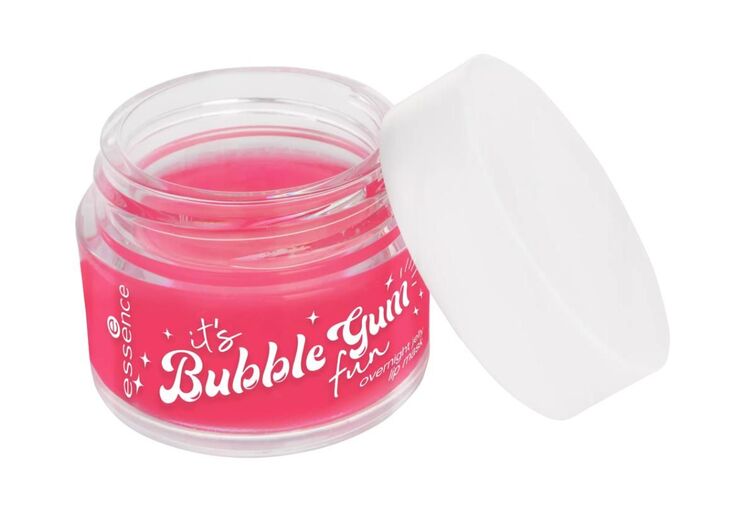 Mascarilla labial nocturna "It's bubble gum fun" de Essence a solo 3 euros para labios hidratados