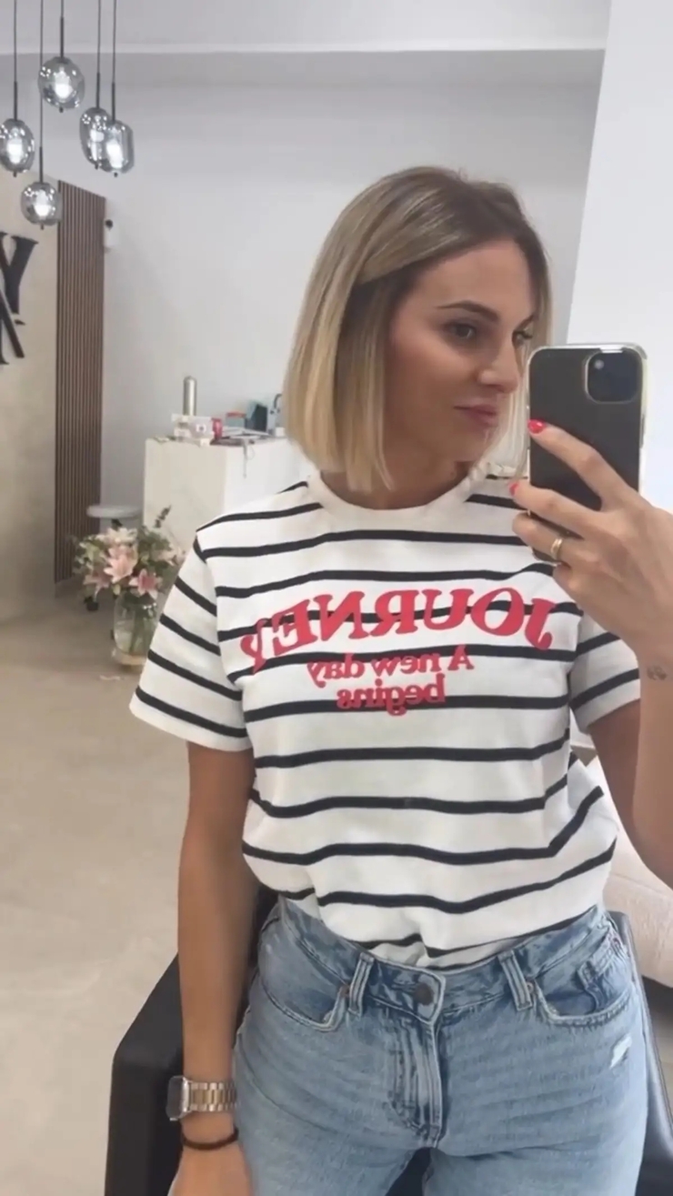 Irene Rosales presenta el balayage miel, la tendencia ideal para iluminar melenas castañas