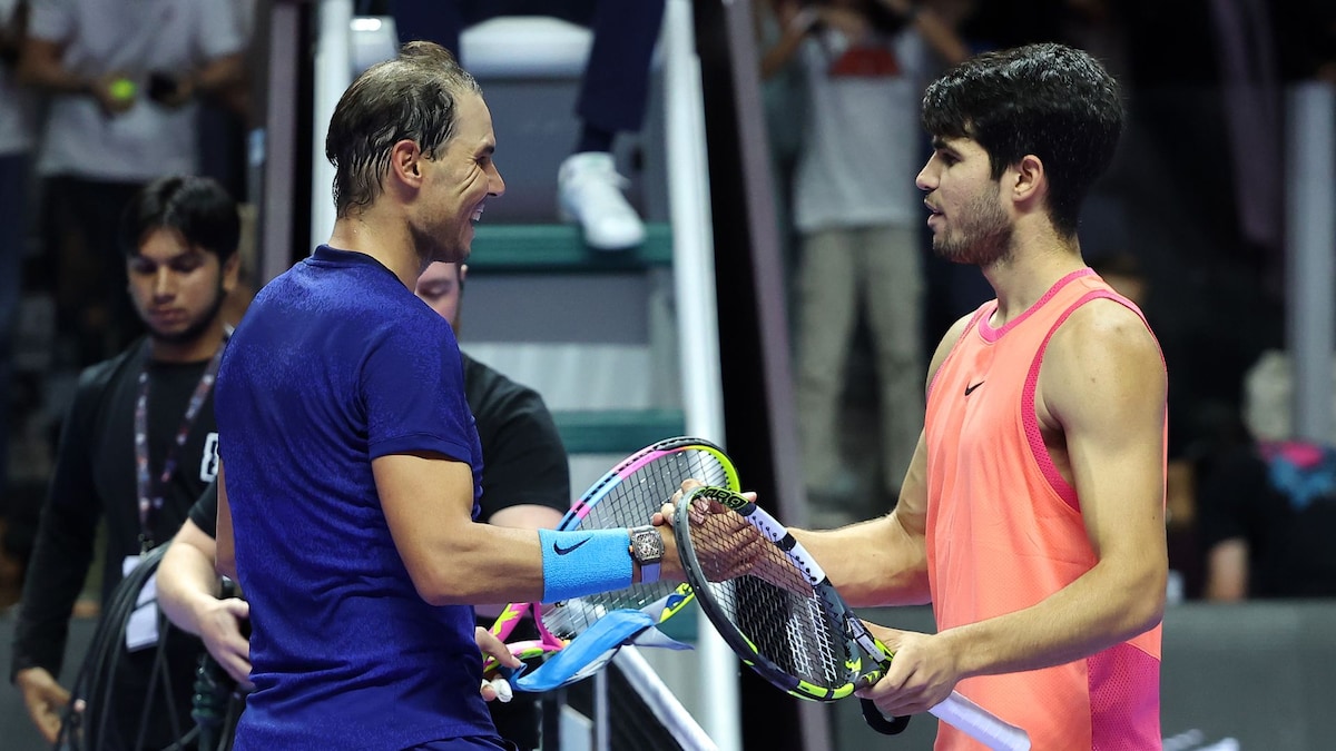 Rafa Nadal regresa en un duelo millonario rodeado de su familia tras anunciar su retirada del tenis