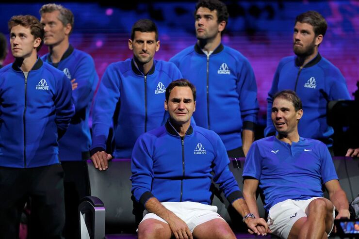 La emotiva despedida de Federer a Nadal: homenaje y apoyo tras su retirada en la Copa Davis