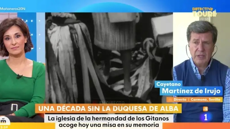 Eugenia Martínez de Irujo rinde homenaje a su madre en el décimo aniversario de su partida