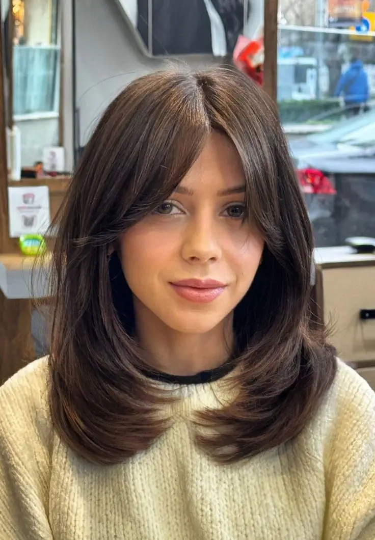 Tendencias en cortes de pelo media melena con capas para dar vida y frescura al cabello