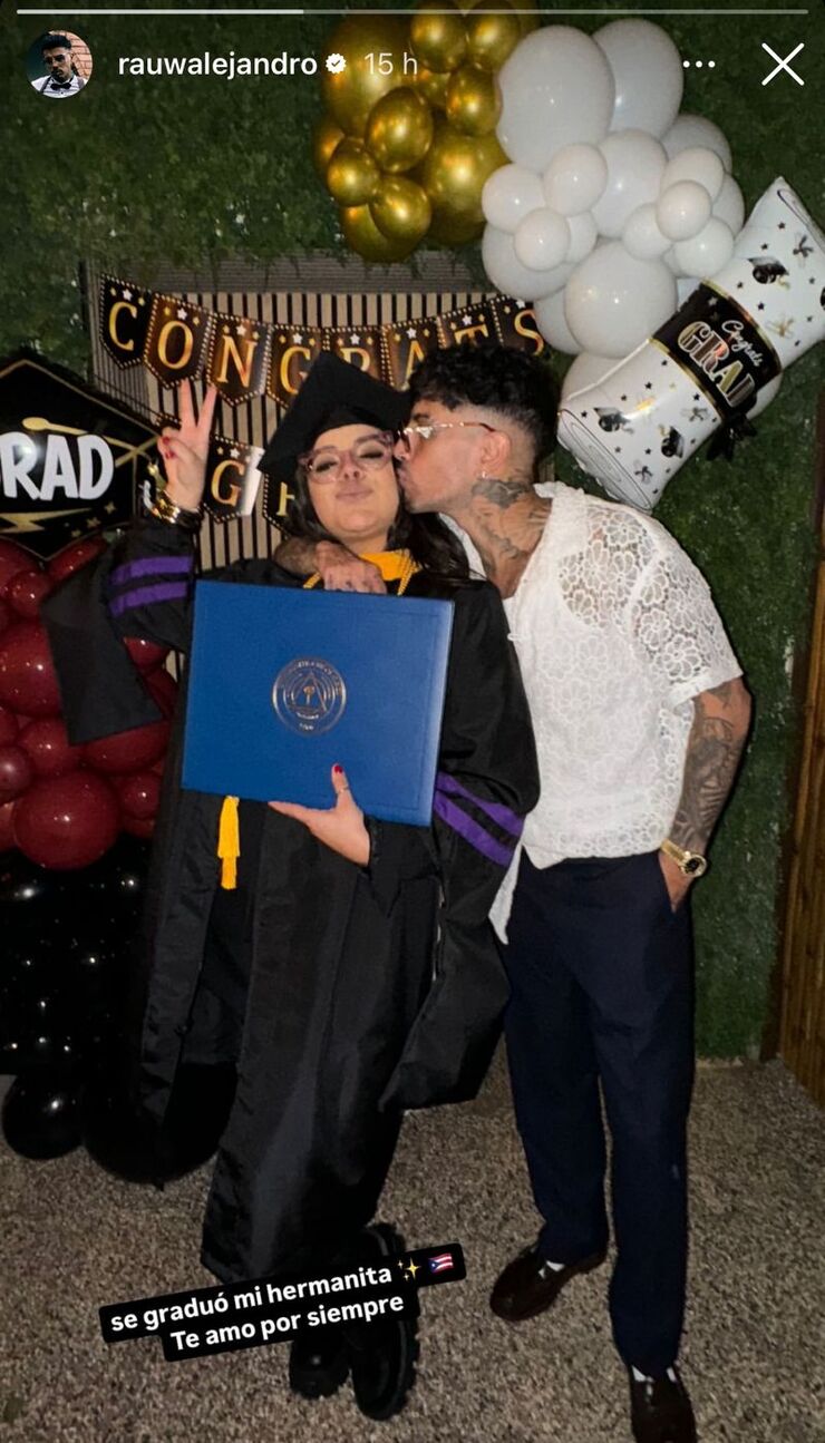 Paola Ocasio Ruiz, la hermana oculta de Rauw Alejandro, graduada en Psicología y creyente ferviente