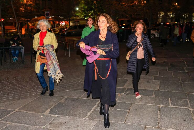 Víctor Manuel deslumbra en el Teatro Real junto a su hijo músico y con Ana Belén entre los asistentes