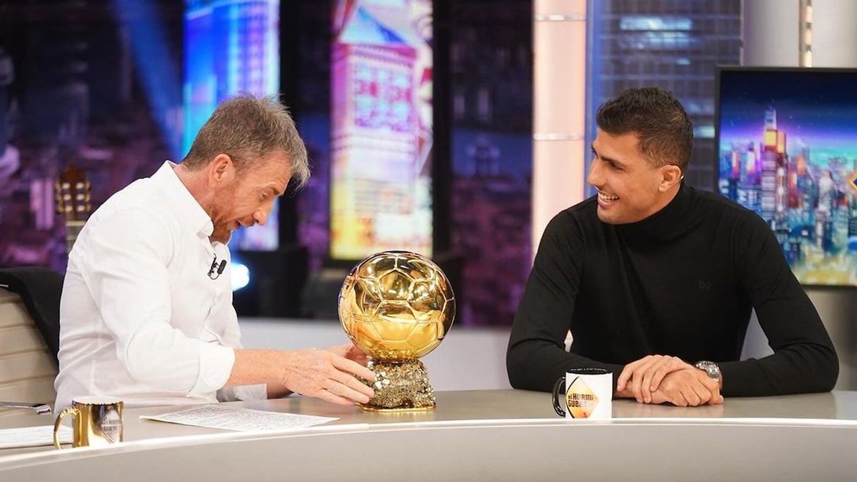 Rodri, el futbolista del Manchester City y ganador del Balón de Oro 2024, fue...